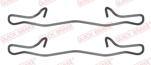 QUICK BRAKE 109-1755 Accessory Kit, disc brake pad
