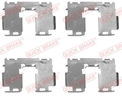 Accessory Kit, disc brake pad QUICK BRAKE 109-1760