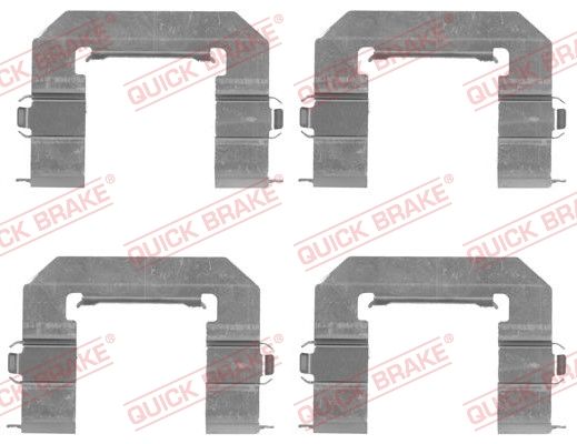 QUICK BRAKE 109-1761 Accessory Kit, disc brake pad