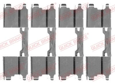 Accessory Kit, disc brake pad QUICK BRAKE 109-1762