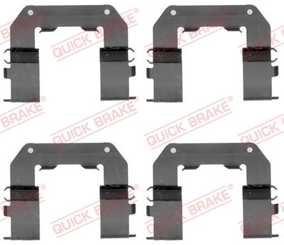 Accessory Kit, disc brake pad QUICK BRAKE 109-1767