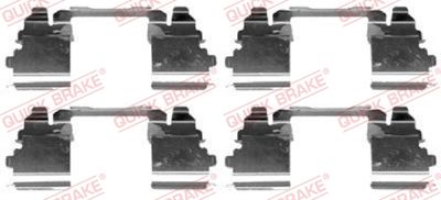 Accessory Kit, disc brake pad QUICK BRAKE 109-1768