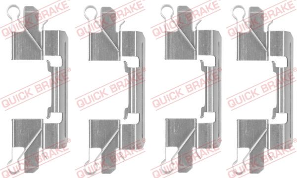 QUICK BRAKE 109-1769 Accessory Kit, disc brake pad