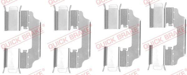 QUICK BRAKE 109-1770 Accessory Kit, disc brake pad