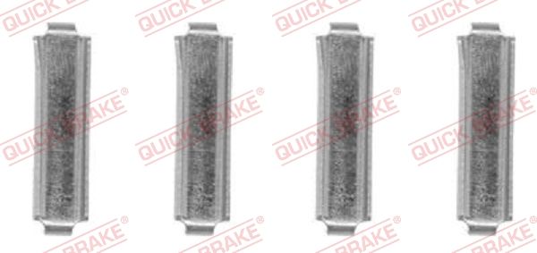 QUICK BRAKE 109-1771 Accessory Kit, disc brake pad