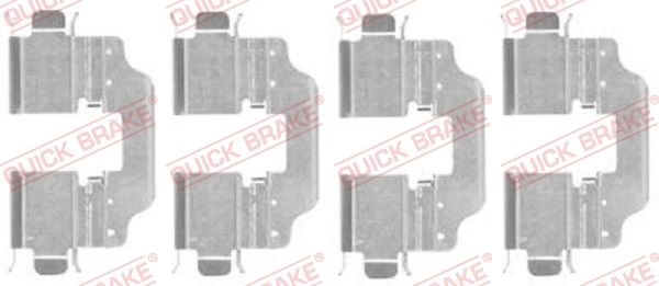 QUICK BRAKE 109-1773 Accessory Kit, disc brake pad