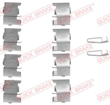 QUICK BRAKE 109-1775 Accessory Kit, disc brake pad