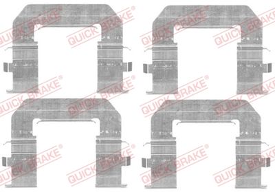 Accessory Kit, disc brake pad QUICK BRAKE 109-1776