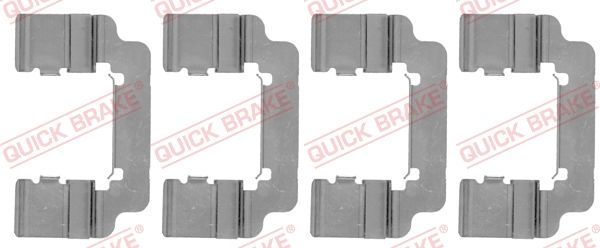 QUICK BRAKE 109-1777 Accessory Kit, disc brake pad