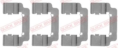 Accessory Kit, disc brake pad QUICK BRAKE 109-1777