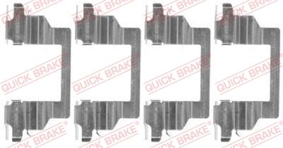Accessory Kit, disc brake pad QUICK BRAKE 109-1778