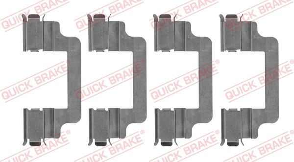QUICK BRAKE 109-1779 Accessory Kit, disc brake pad