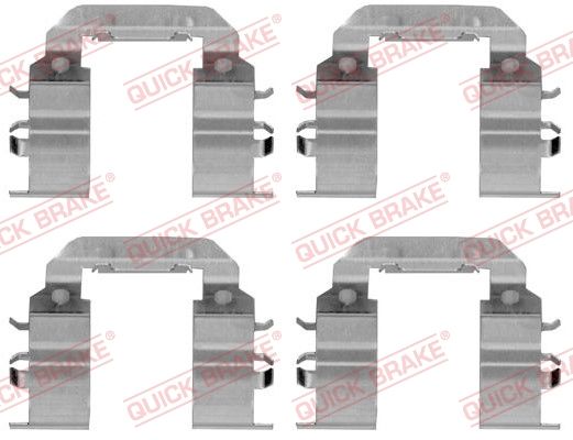 QUICK BRAKE 109-1782 Accessory Kit, disc brake pad