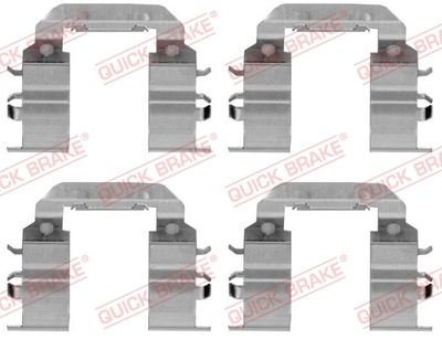 Accessory Kit, disc brake pad QUICK BRAKE 109-1782