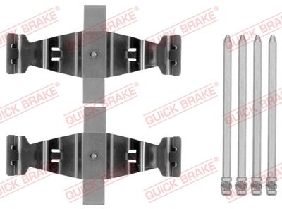Accessory Kit, disc brake pad QUICK BRAKE 109-1786