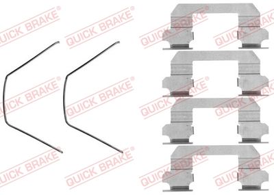 Accessory Kit, disc brake pad QUICK BRAKE 109-1789