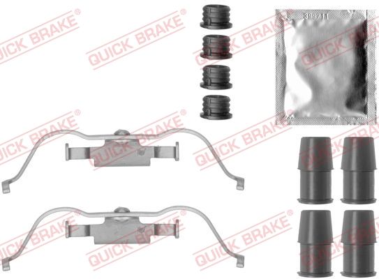 QUICK BRAKE 109-1790 Accessory Kit, disc brake pad