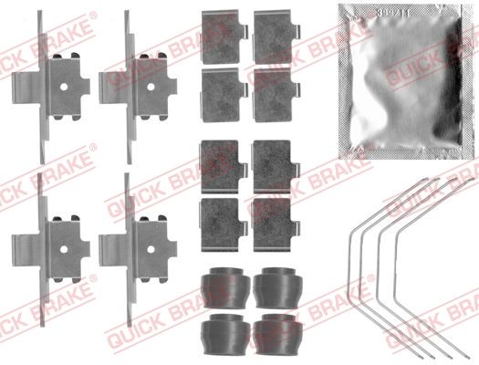 QUICK BRAKE 109-1791 Accessory Kit, disc brake pad