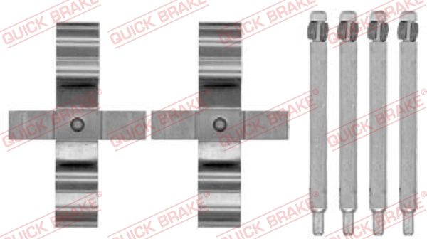 QUICK BRAKE 109-1794 Accessory Kit, disc brake pad