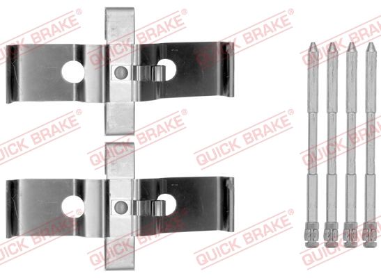 QUICK BRAKE 109-1796 Accessory Kit, disc brake pad