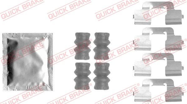 QUICK BRAKE 109-1797 Accessory Kit, disc brake pad