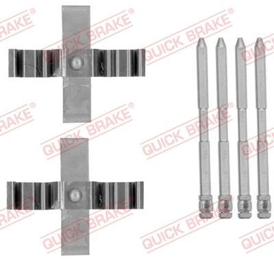 Accessory Kit, disc brake pad QUICK BRAKE 109-1801