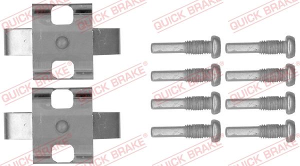 QUICK BRAKE 109-1802 Accessory Kit, disc brake pad