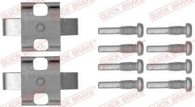 Accessory Kit, disc brake pad QUICK BRAKE 109-1802