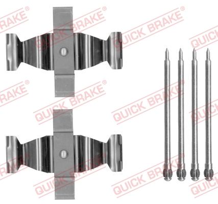 QUICK BRAKE 109-1803 Accessory Kit, disc brake pad