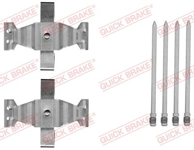 Accessory Kit, disc brake pad QUICK BRAKE 109-1804