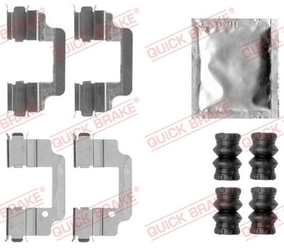 Accessory Kit, disc brake pad QUICK BRAKE 109-1806