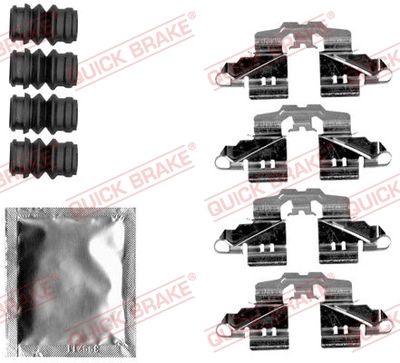 Accessory Kit, disc brake pad QUICK BRAKE 109-1808