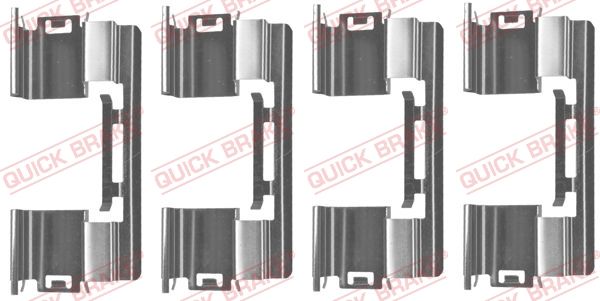 QUICK BRAKE 109-1813 Accessory Kit, disc brake pad