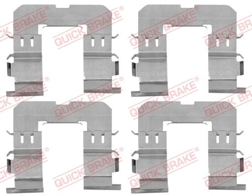 QUICK BRAKE 109-1816 Accessory Kit, disc brake pad