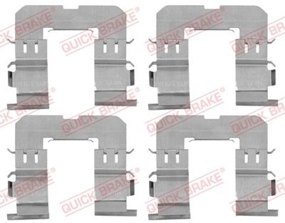 Accessory Kit, disc brake pad QUICK BRAKE 109-1816