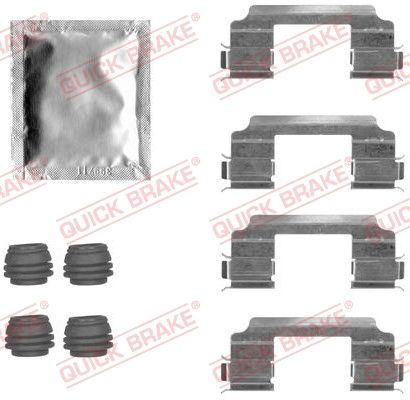 QUICK BRAKE 109-1817 Accessory Kit, disc brake pad