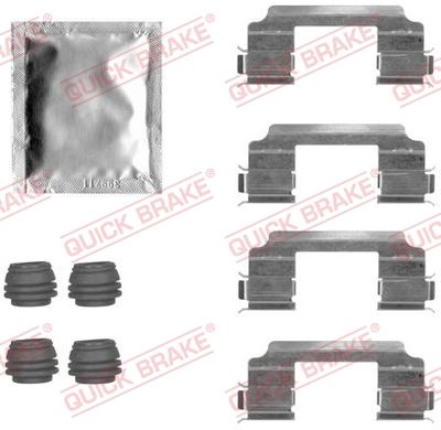 Accessory Kit, disc brake pad QUICK BRAKE 109-1817