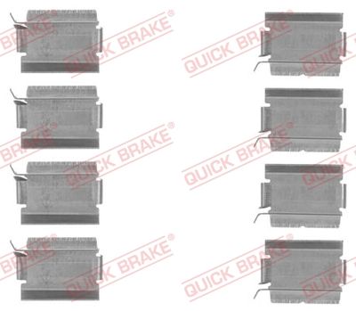 Accessory Kit, disc brake pad QUICK BRAKE 109-1820