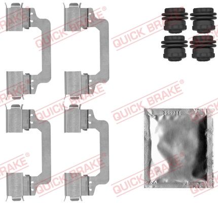 QUICK BRAKE 109-1821 Accessory Kit, disc brake pad