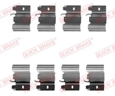 QUICK BRAKE 109-1823 Accessory Kit, disc brake pad