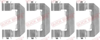 Accessory Kit, disc brake pad QUICK BRAKE 109-1824