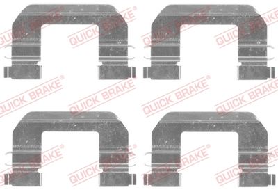 Accessory Kit, disc brake pad QUICK BRAKE 109-1825