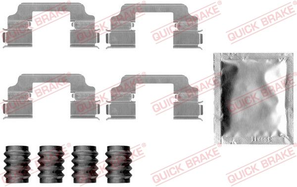 QUICK BRAKE 109-1826 Accessory Kit, disc brake pad