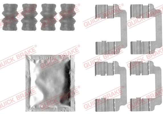 QUICK BRAKE 109-1830 Accessory Kit, disc brake pad