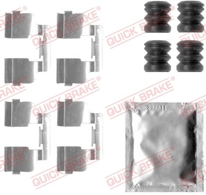 QUICK BRAKE 109-1835 Accessory Kit, disc brake pad