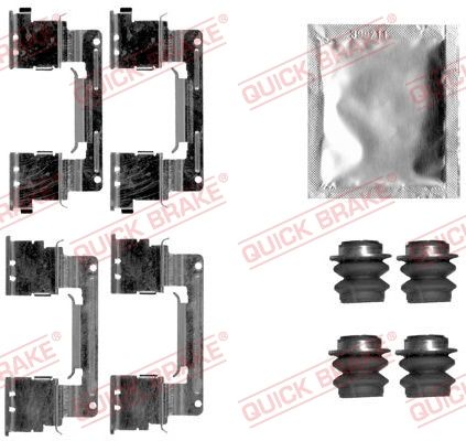 QUICK BRAKE 109-1838 Accessory Kit, disc brake pad