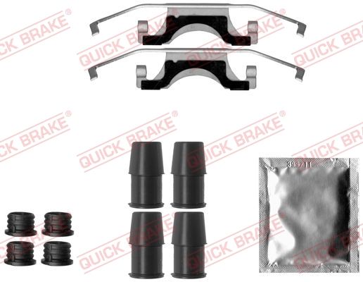 QUICK BRAKE 109-1843 Accessory Kit, disc brake pad
