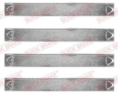 QUICK BRAKE 109-1857 Accessory Kit, disc brake pad