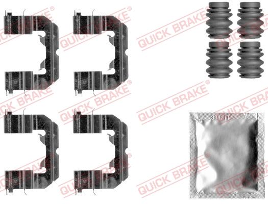 QUICK BRAKE 109-1859 Accessory Kit, disc brake pad