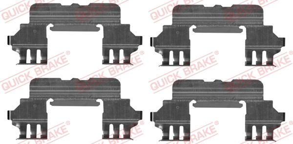 QUICK BRAKE 109-1860 Accessory Kit, disc brake pad